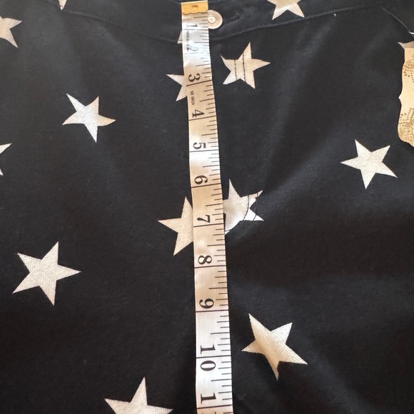 ALTAR’D STATE | NWT Star power flare jeans pants | Black White Sz Small - Picture 8 of 9